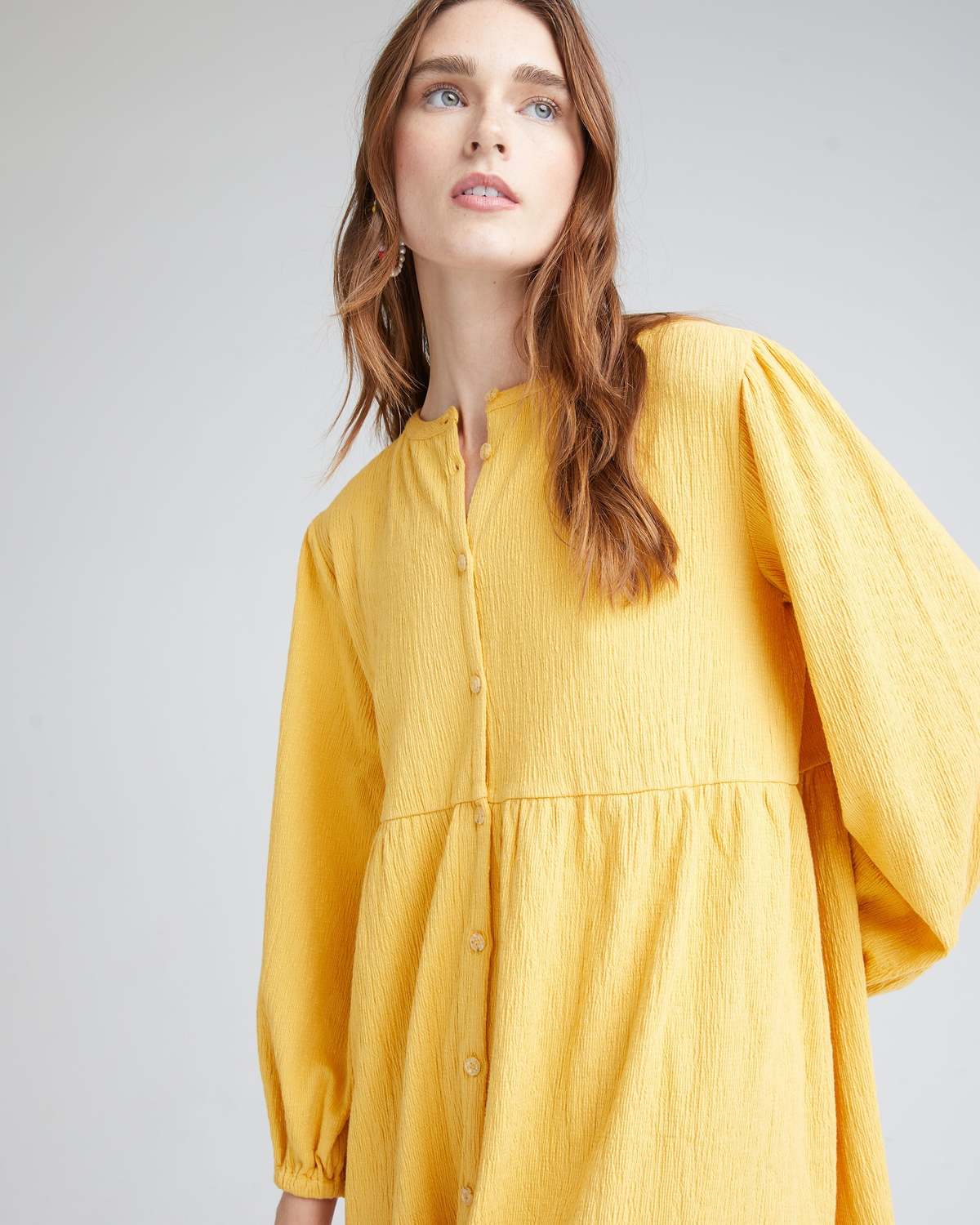 Richer Poorer Womens Cloud Weave Button Up Dress - Multi - Image 22 of 23