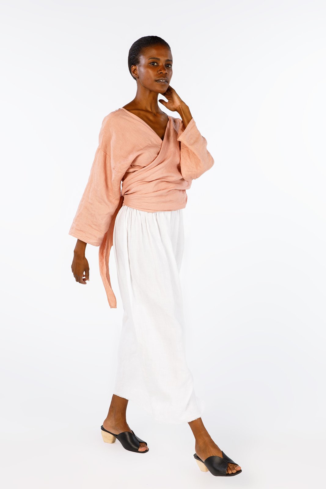 Miranda Linen Top main image 0