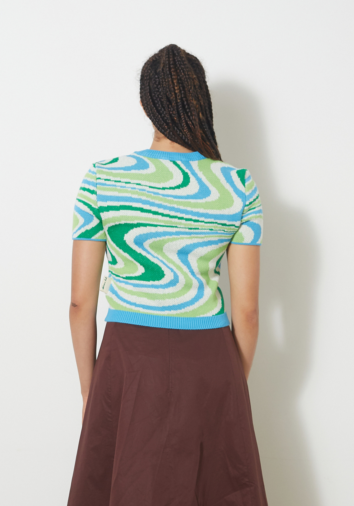 Andersson Bell Della Jacquard Knit Top | Garmentory