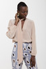 Osei-Duro Tie Neck Blouse - Thumbnail 3