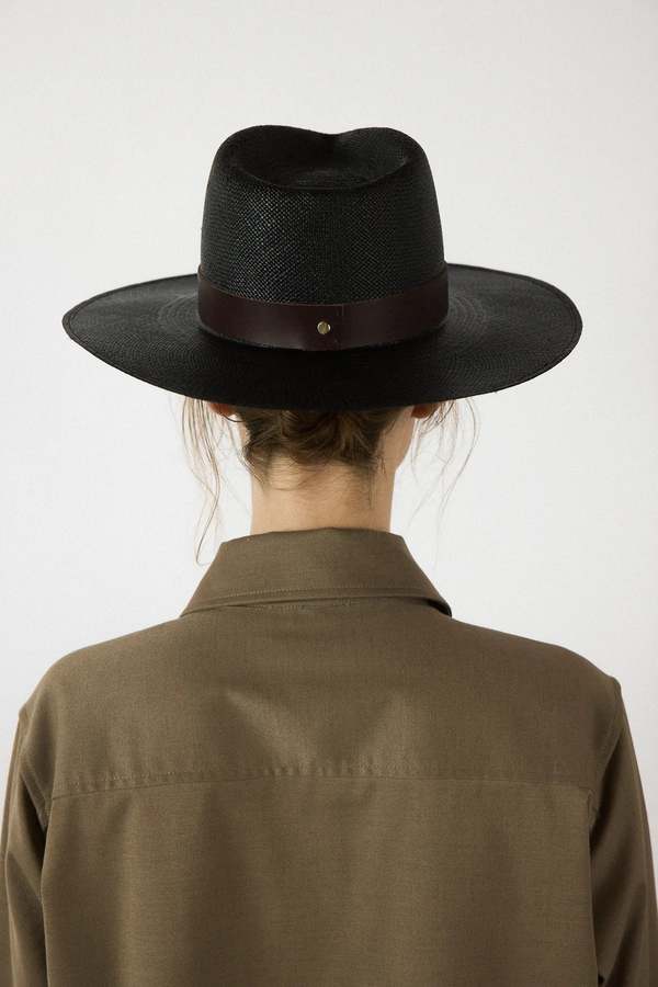 Janessa Leone Leni Fedora - Black | Garmentory display picture 1