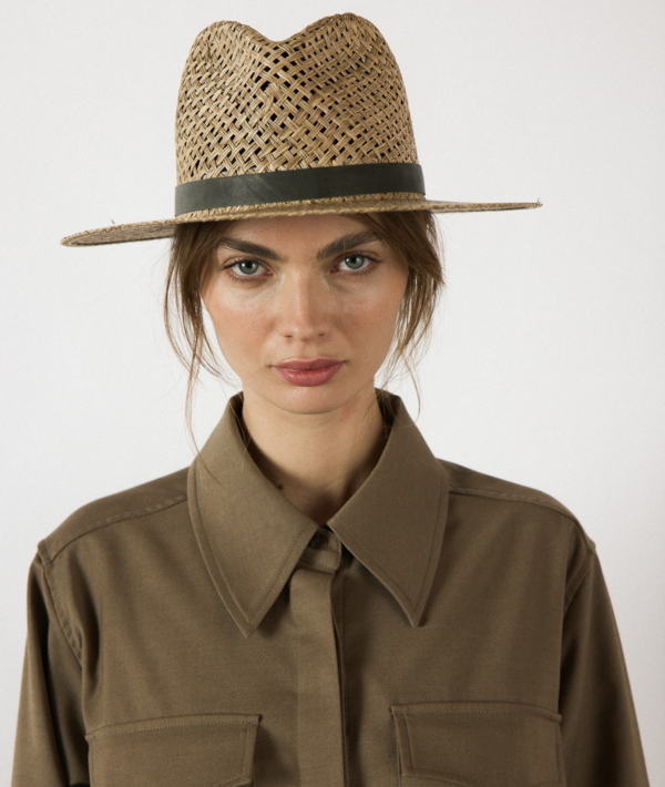 Janessa Leone Otis Hat In Natural Janessa Leone Otis Hat in Natural | FWRD main image 3