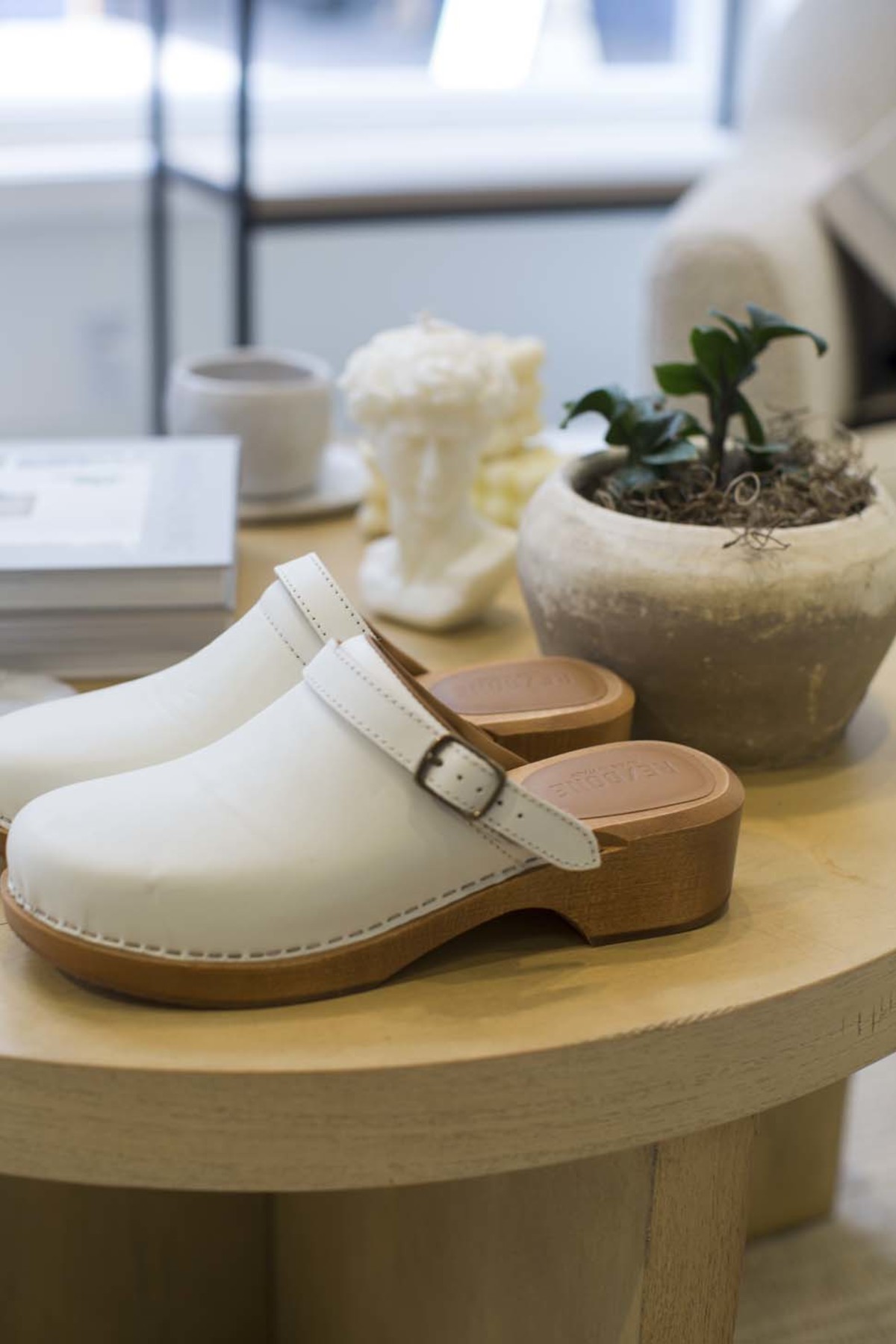 RE/DONE 70s Classic Clog - Off White - Image 1 of 2