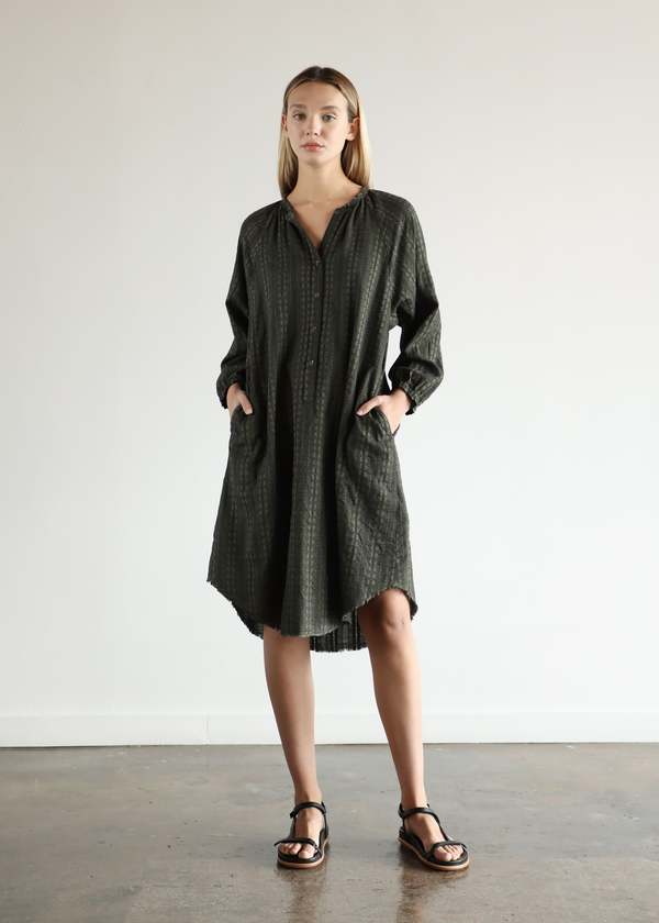 chinese dress ladies Allegra Linen Dress