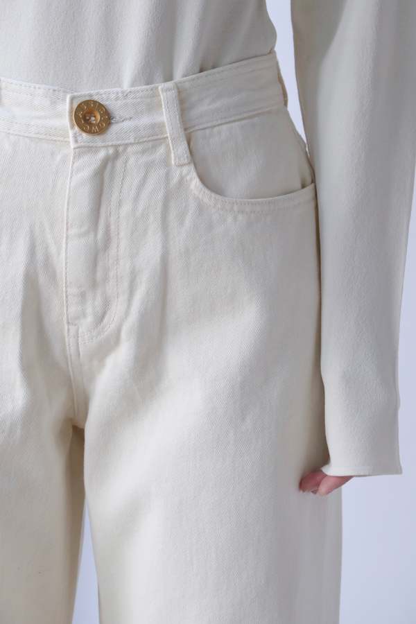 Low Classic Classic Wide Denim - Ivory