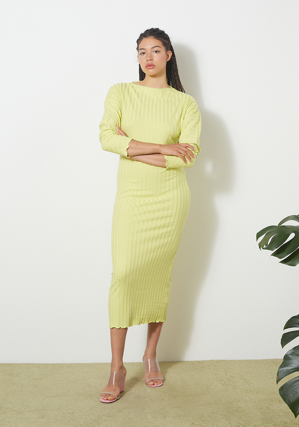 emerald silk dress Luna Silky Bias Cut very fitted at natural ABLE Elegant Fashion Dress Blue Color:Fuchsia (HotPink)