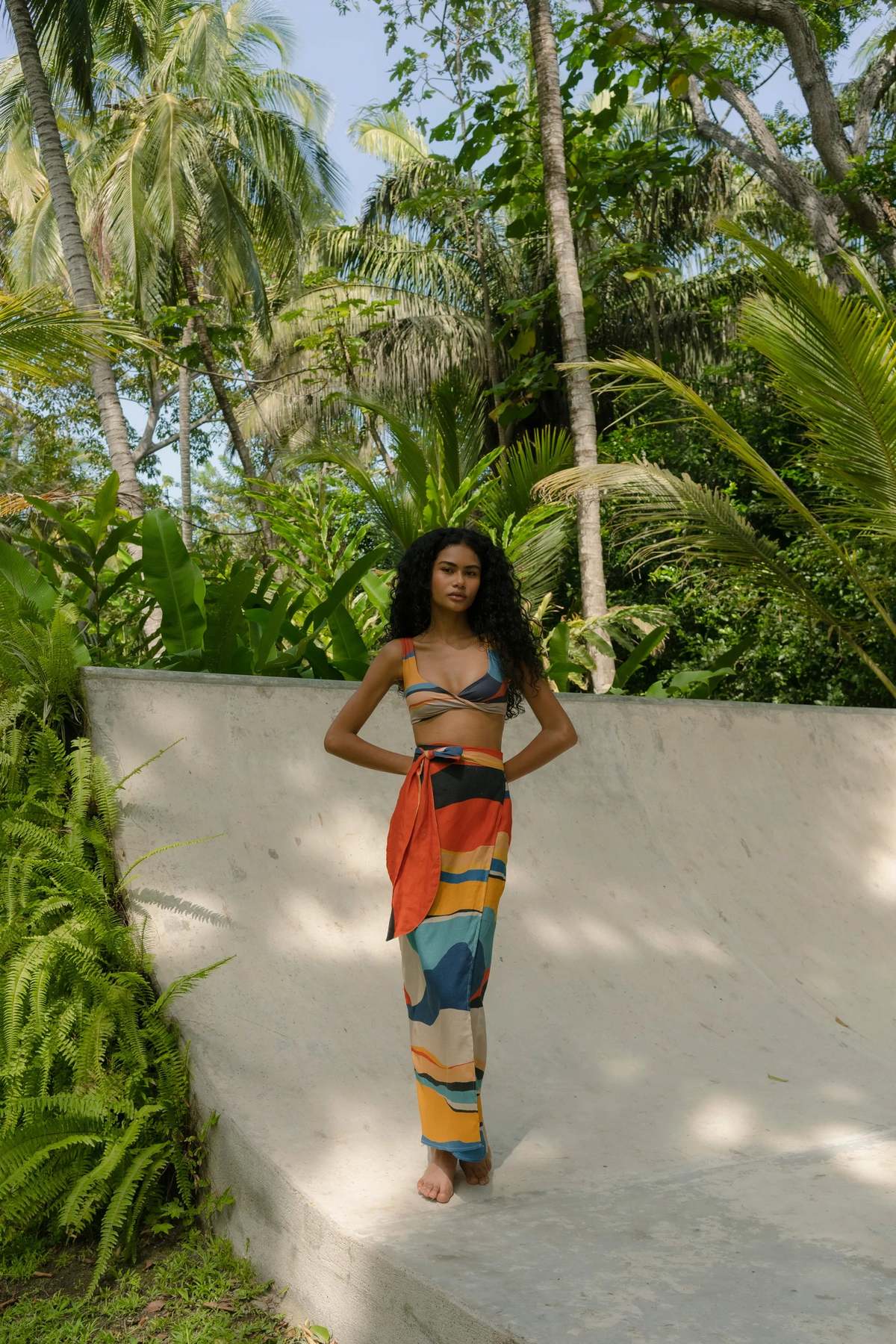 CALA DE LA CRUZ Bettina Bikini Top - Terramulti - Image 4 of 6