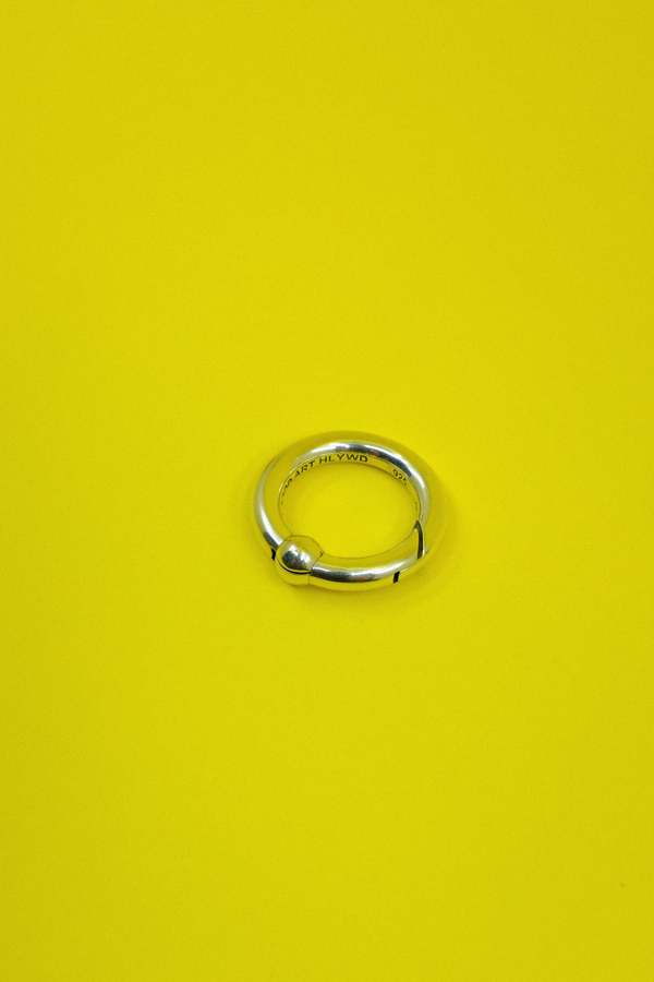 Good Art HLYWD Smooth Spring Ring A - .925 Silver 