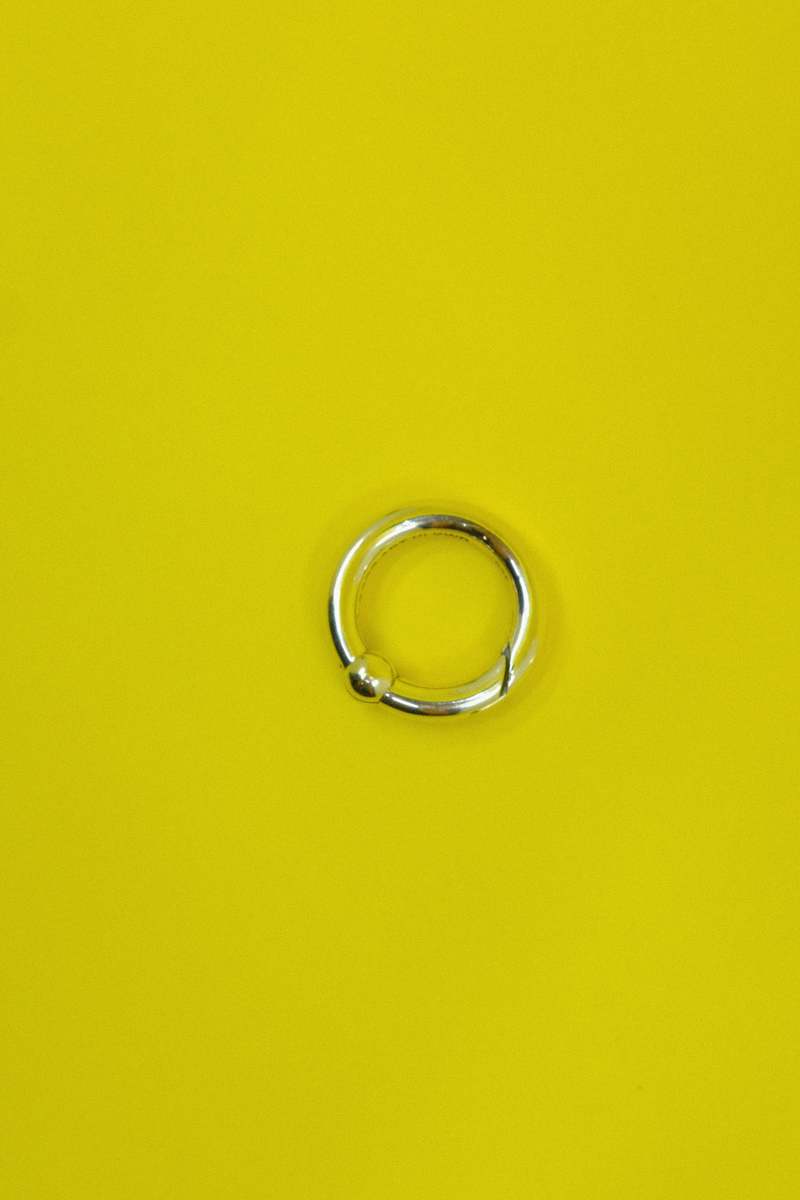 Good Art HLYWD Smooth Spring Ring A - .925 Silver 