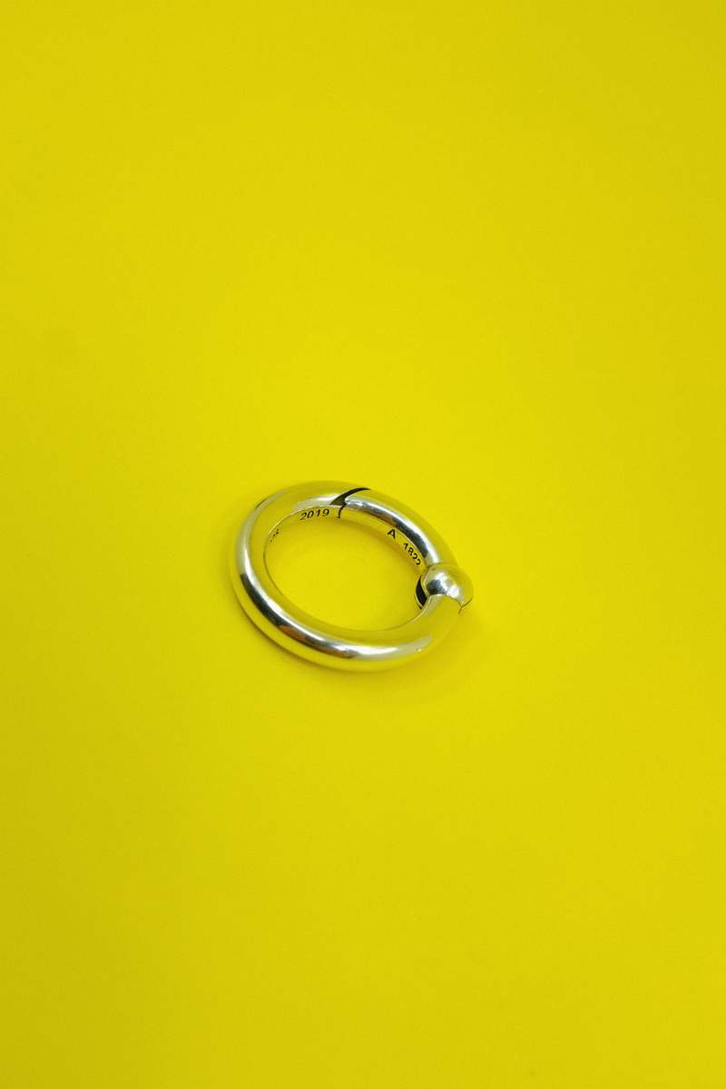 Good Art HLYWD Smooth Spring Ring A - .925 Silver 