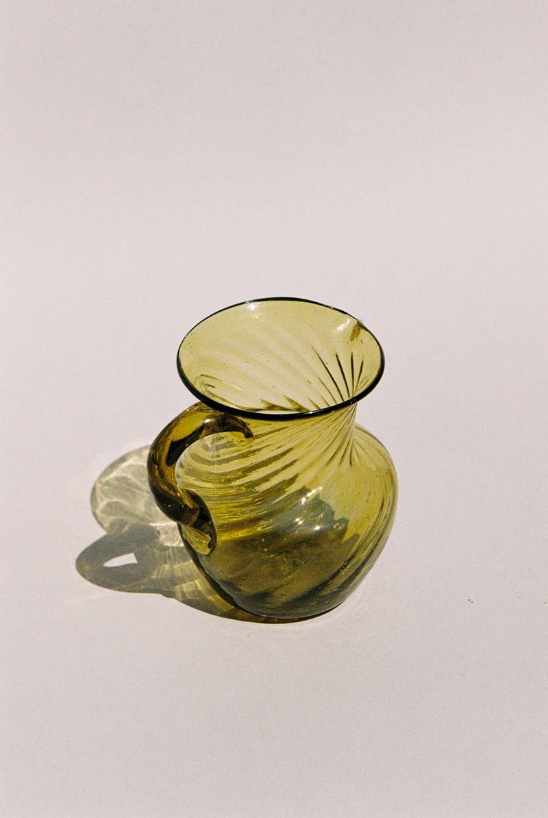 Handblown Glass Pitcher