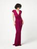 Yves Saint Laurent Evening Dress - Fuchsia - Thumbnail 3