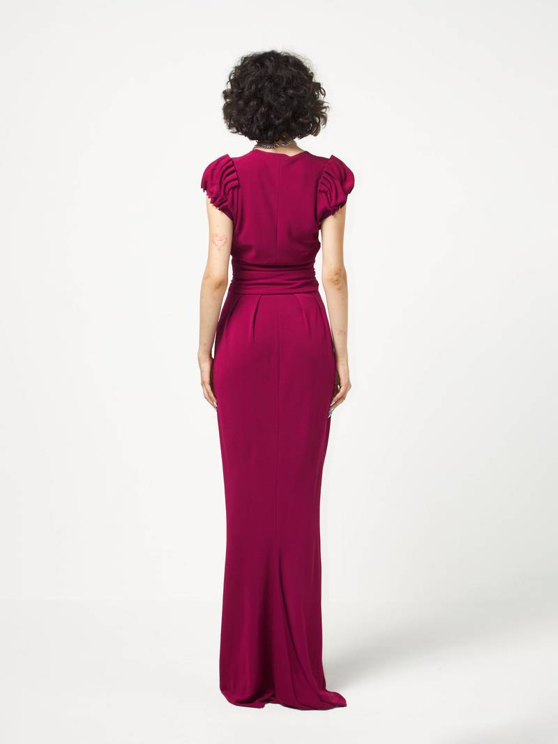 Yves Saint Laurent Evening Dress - Fuchsia