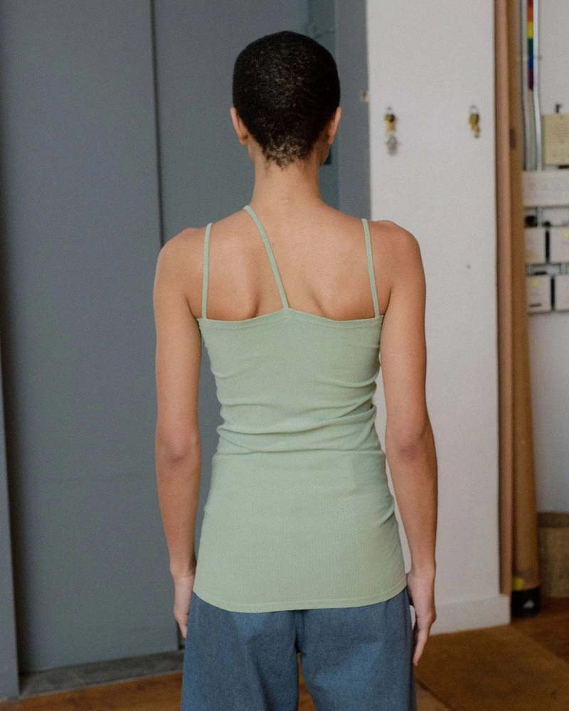 Grey Melange Nida Tank – Dilettante