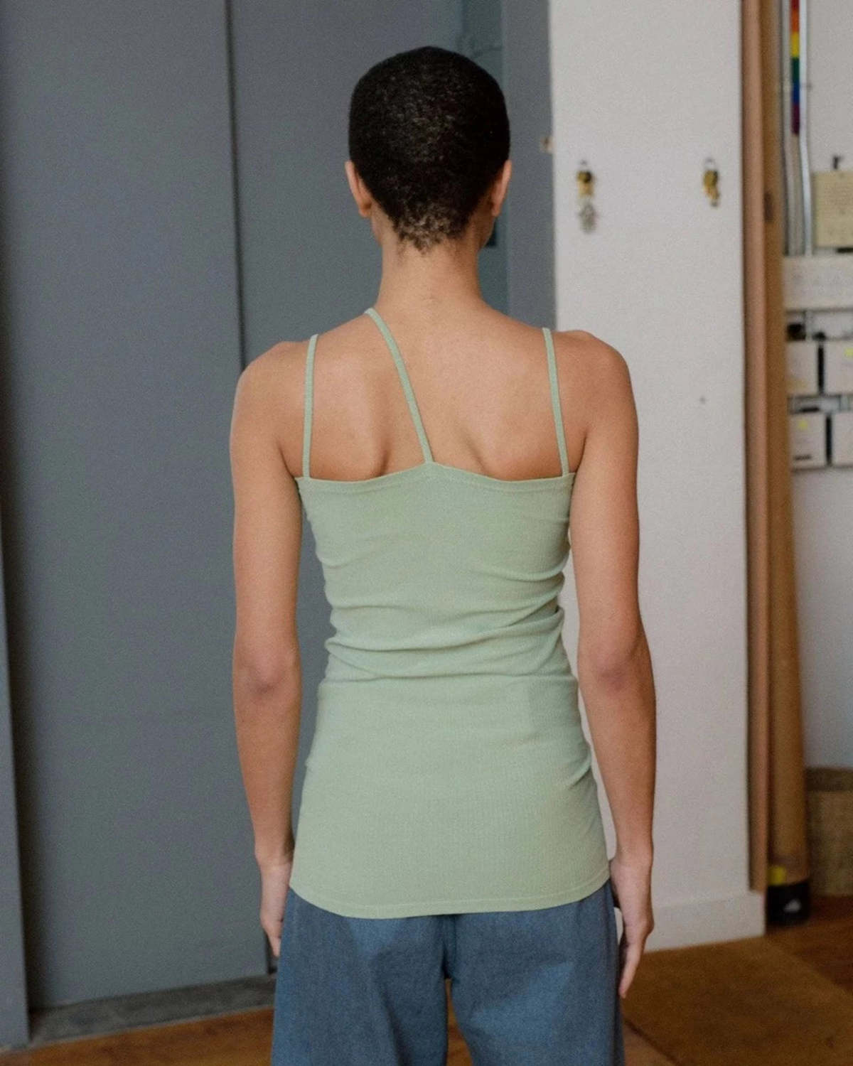 トップス Nida Tank Grey Melange Grey Melange Nida Tank – Dilettante