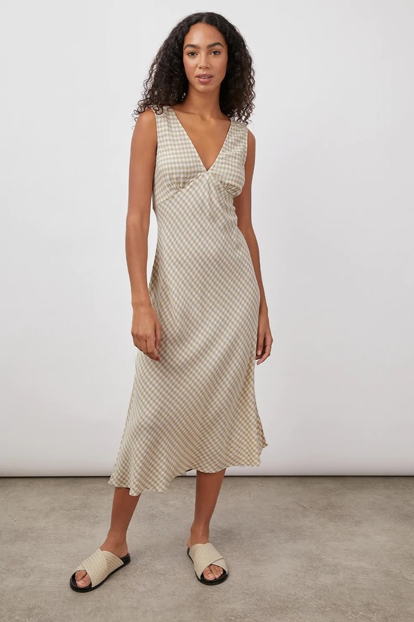 Rails Audrina Dress - Sand Gingham | Garmentory
