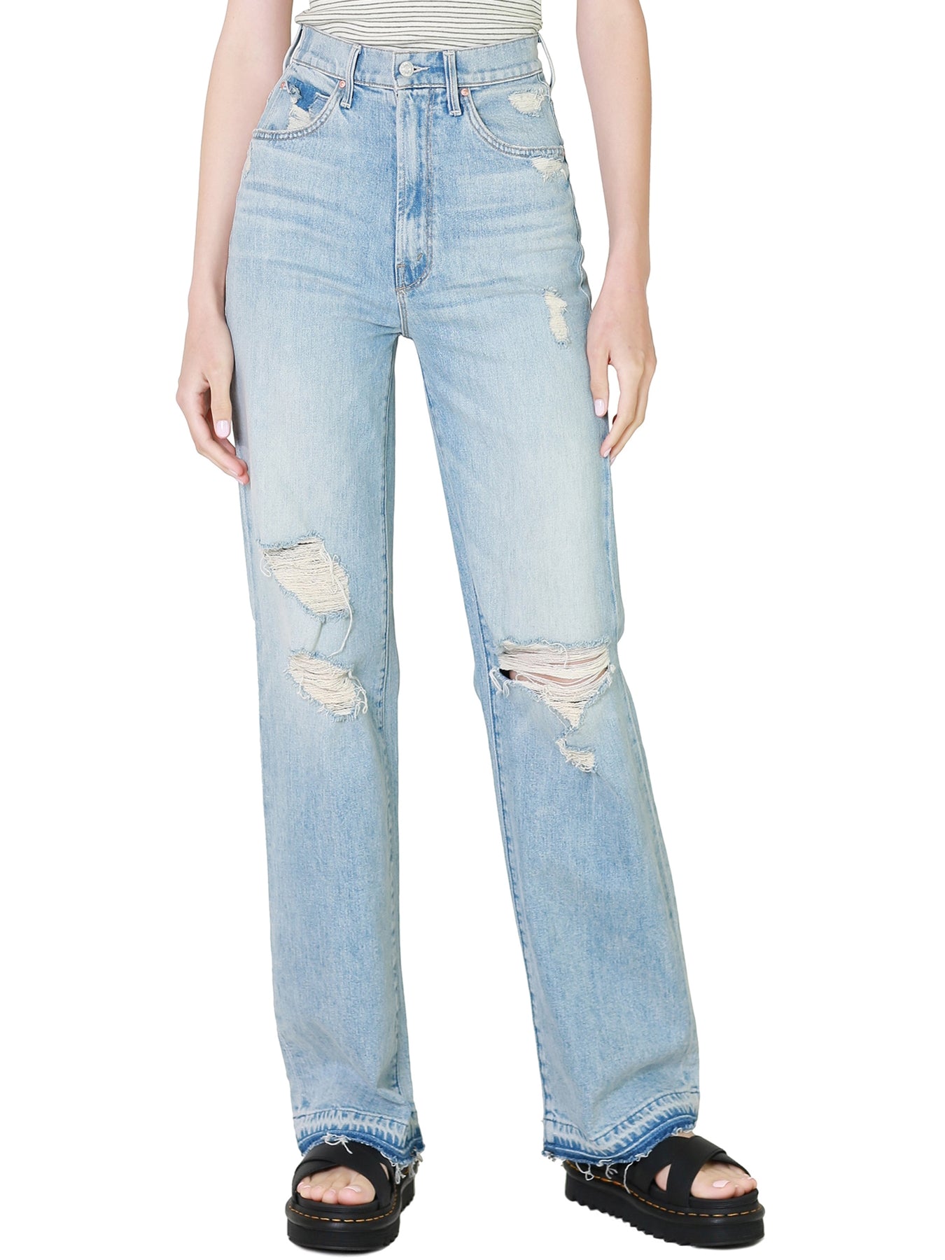MOTHER Denim High Wasited Tunnel Vision 