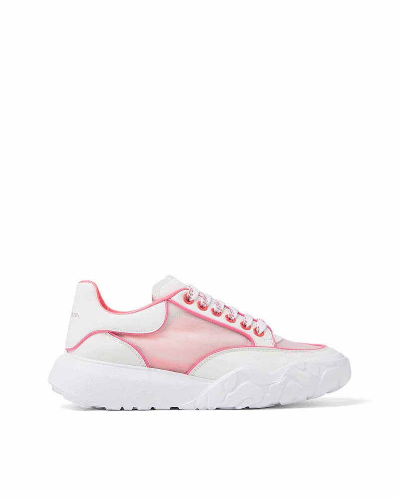 Alexander McQueen Court Trainer sneakers - White/Pink