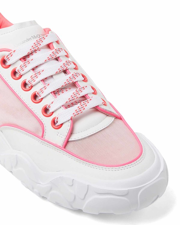 Alexander McQueen Court Trainer sneakers - White/Pink