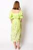 Ann Mashburn Nicollette Dress - Lime - Thumbnail 2