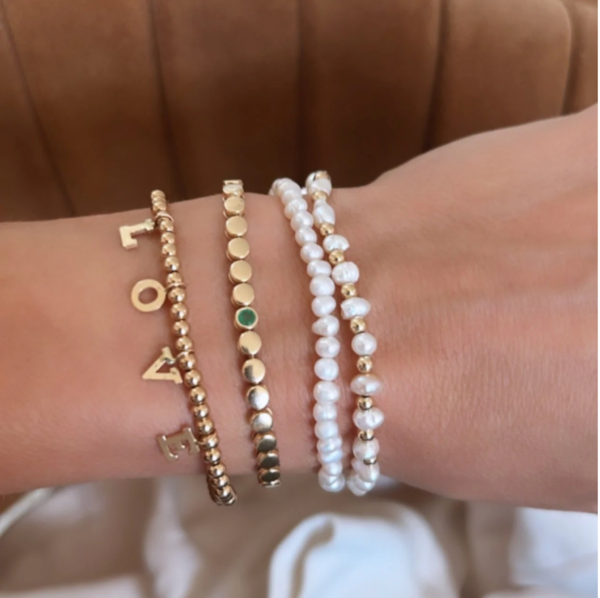 Alexa Leigh Sylvie Bracelet Gold Garmentory