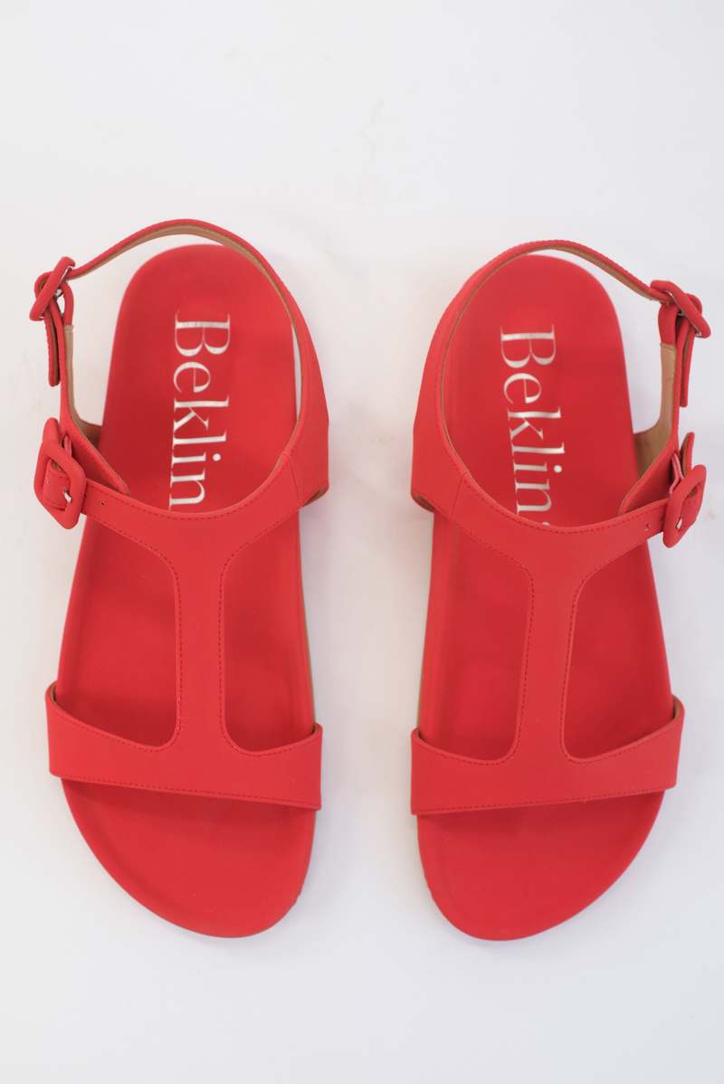 Beklina Vegan Travel Sandal - Cherry Beklina Vegan Travel Sandal - Cherry