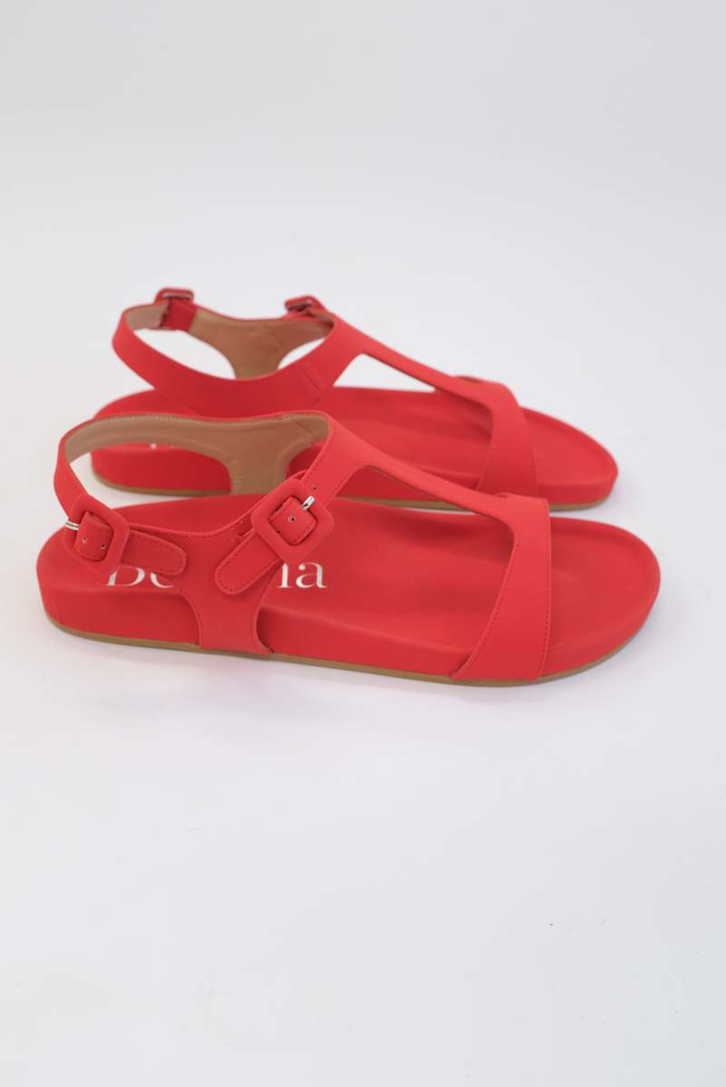Beklina Vegan Travel Sandal - Cherry Beklina Vegan Travel Sandal - Cherry
