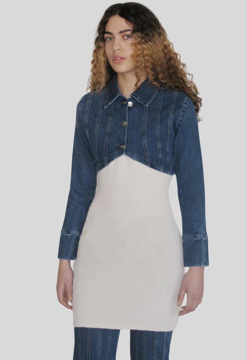 palomawool デニムジャケット Paloma Wool Guillermo Jacket - Denim | Garmentory