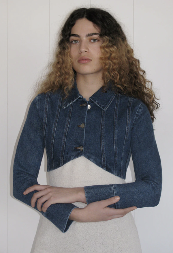 新品　Paloma Wool GUILLERMO クロップドデニムジャケット Paloma Wool Guillermo Jacket - Denim | Garmentory