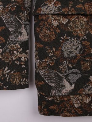 Engineered Garments Baker Hummingbird Jacquard Jacket - Olive