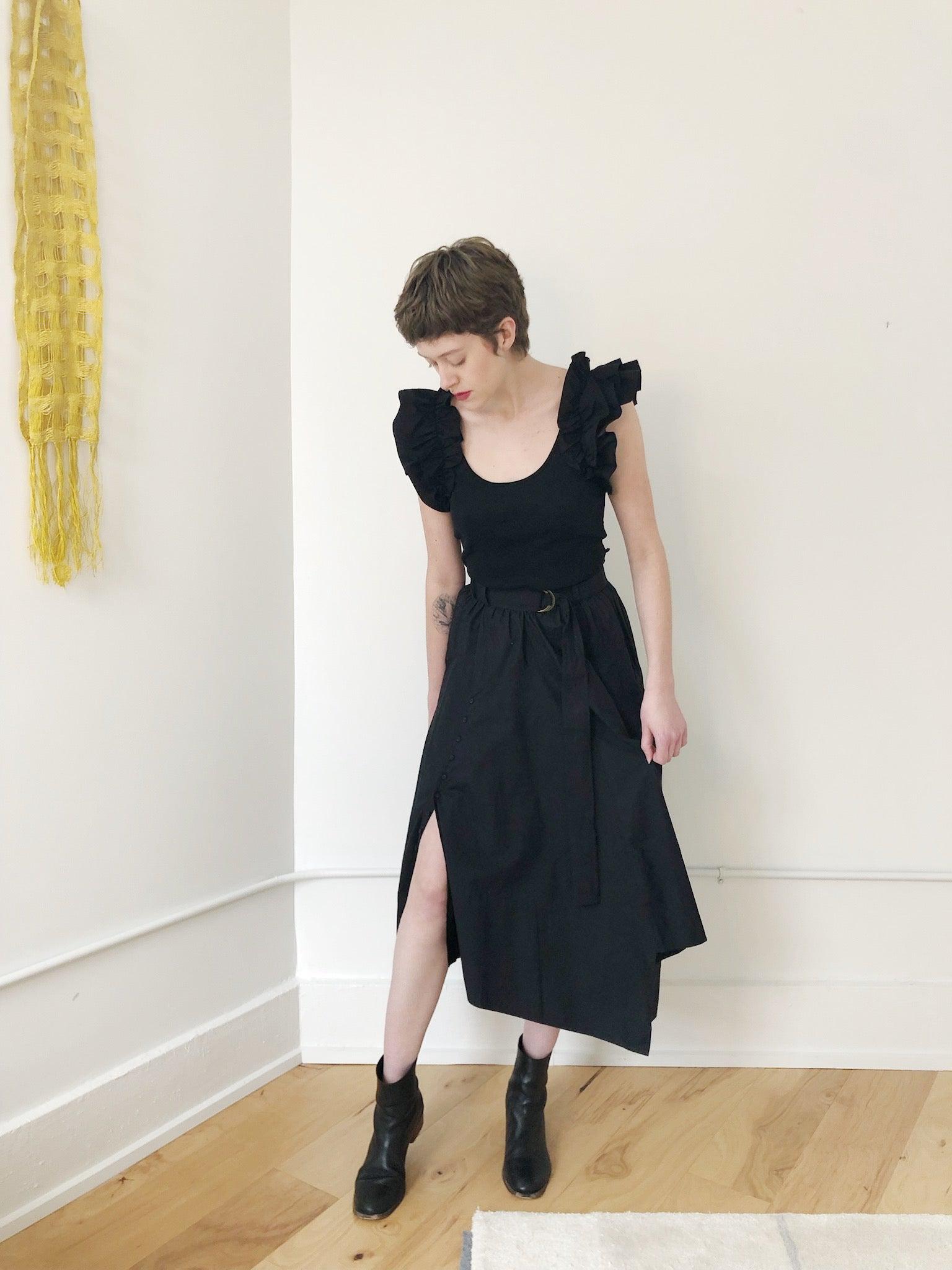 Ulla Johnson Helaine Skirt - Noir | Garmentory
