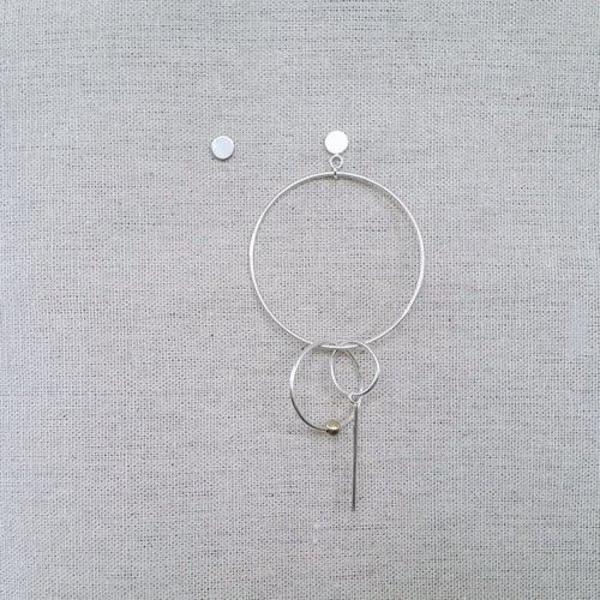 Nepheliad Asymmetrical Earrings