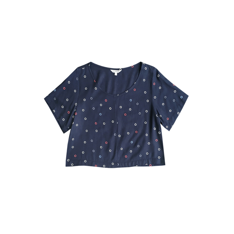 Ali Golden WOVEN T-SHIRT