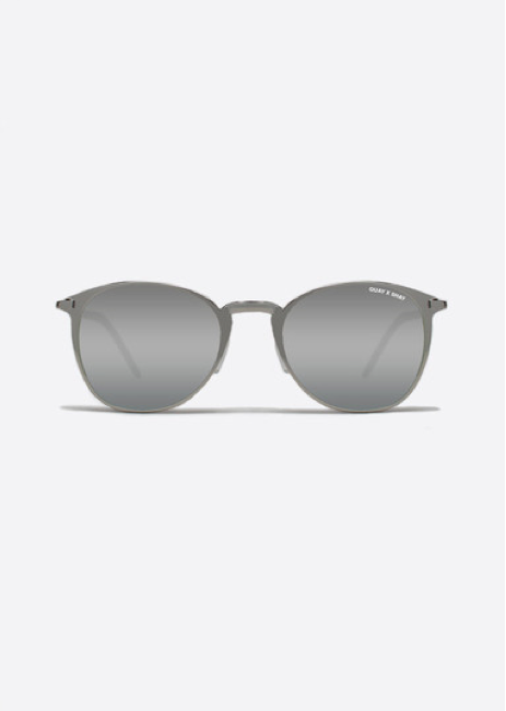 QUAY x Shay Domino Sunglasses | Silver Mirrored QUAY x Shay Domino Sunglasses | Silver Mirrored