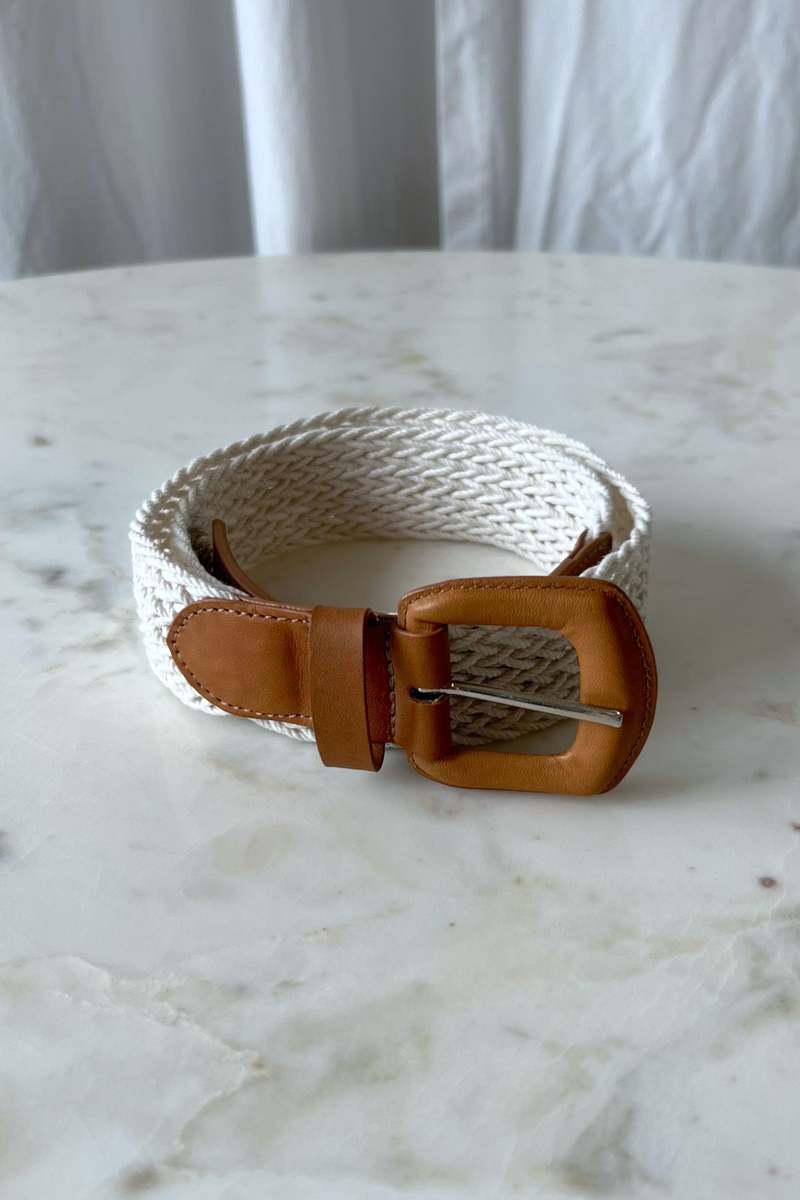 Rachel Comey Rope Belt - Natural/Brown | Garmentory display picture 2