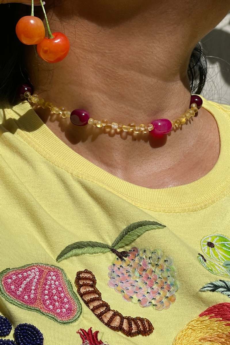 abacaxi Sour Cherry Necklace