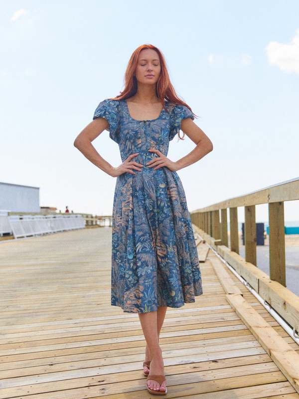 chinese dress ladies Malie Maxi Dress - Lemon