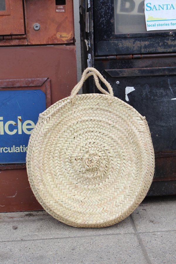 Beklina Moroccan Woven Circle Tote Beklina Moroccan Woven Circle Tote