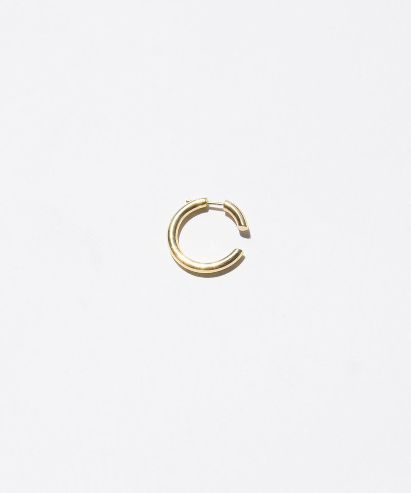 Maria Black Flea 15 22K-Gold-Plated Huggie Hoop Earring