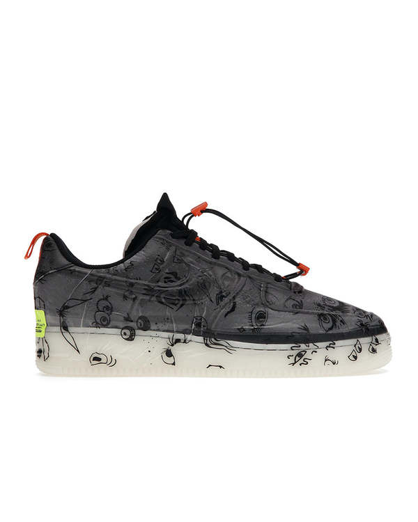 Nike Air Force 1 Low Experimental Halloween Shoes - Black