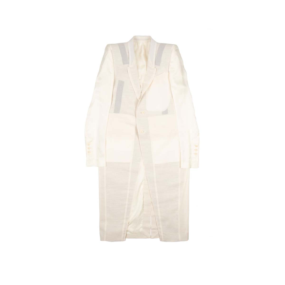 Rick Owens Neue coat - natural | Garmentory