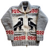 David Hart EAGLE COWICHAN SWEATER - Thumbnail 1
