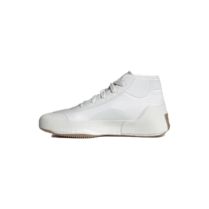 adidas gazelle silver green womens Adidas X Stella McCartney Women's Treino Mid-Cut Cloud White High Top  Sneakers