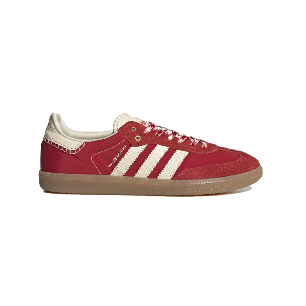 adidas gazelle silver green womens adidas Originals x Wales Bonner MN Samba Suede main image 1