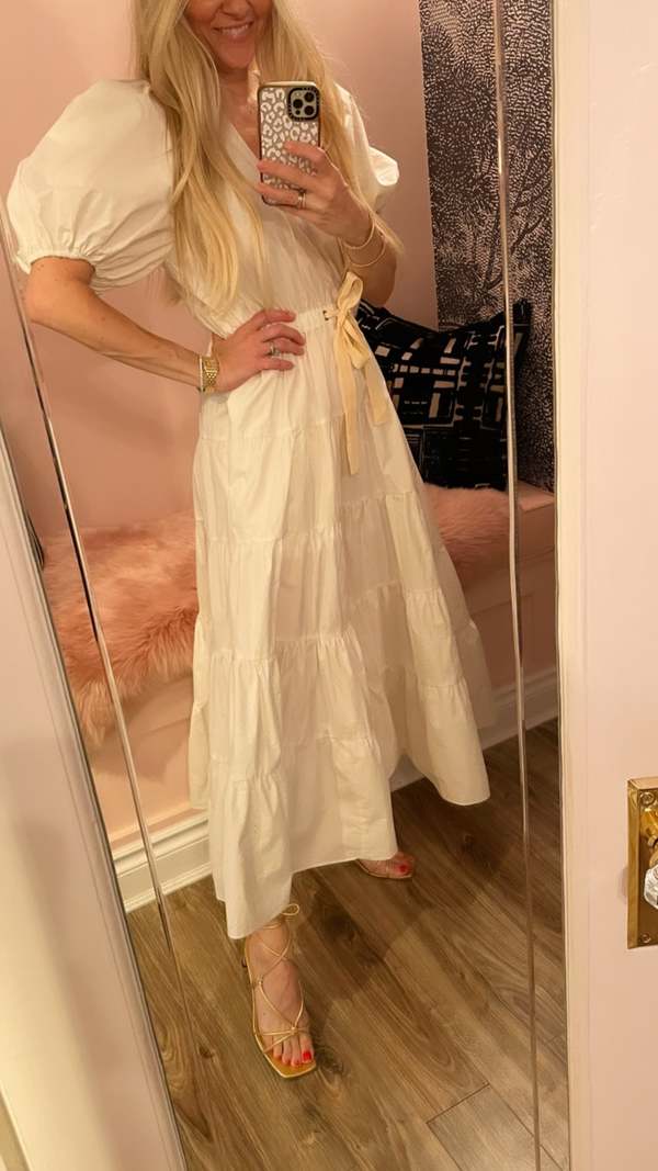 Ulla Johnson Olina Dress - Ecru | Garmentory