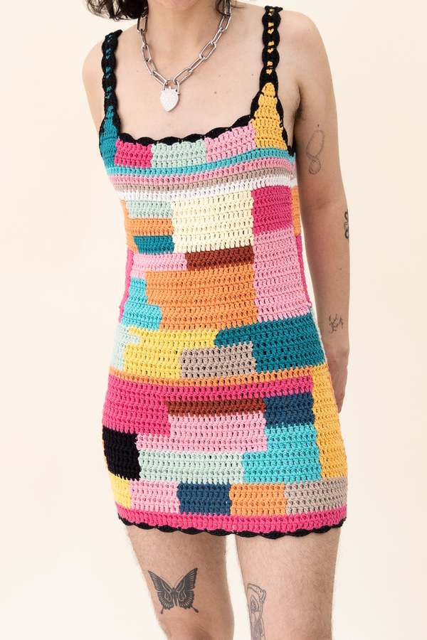 Tach Clothing meryl crochet dress MULTI Garmentory