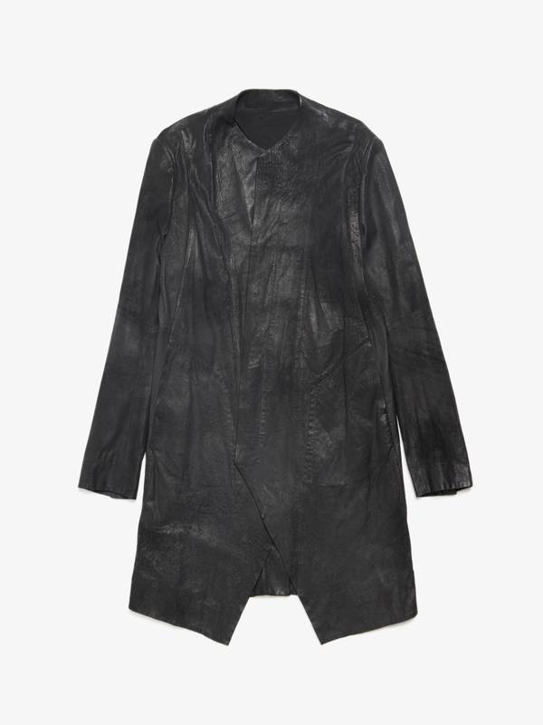 Pre-Loved] Julius M SS16 Sefiroth Elongated Lamb Nubuck Coat