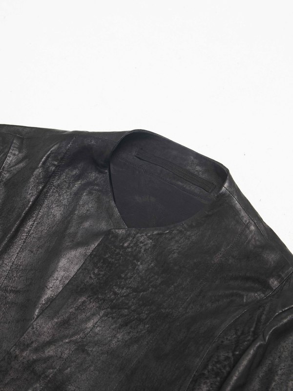 Pre-Loved] Julius M SS16 Sefiroth Elongated Lamb Nubuck Coat