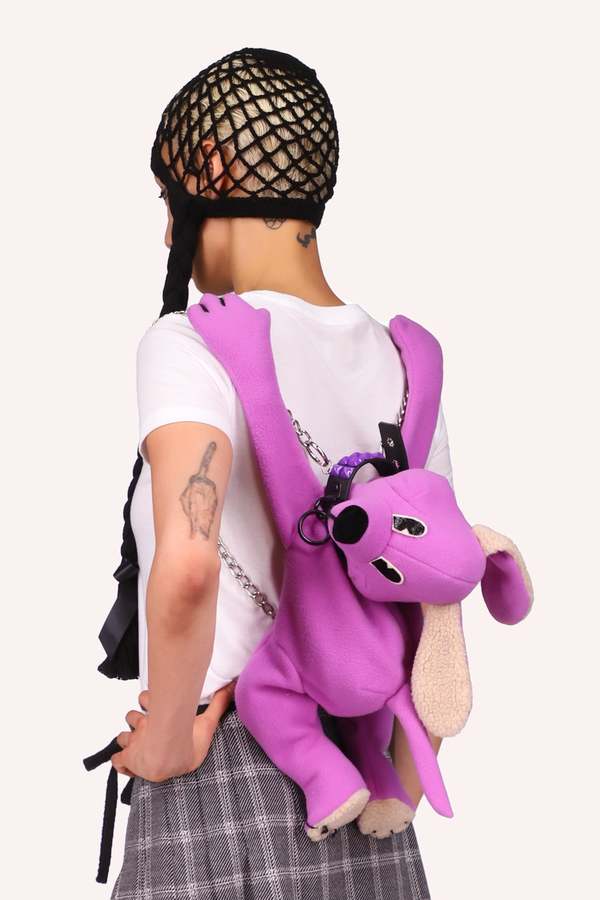 Like new Anna Sui purple faux leather mini backpack Anna Sui | Bags | Like New Anna Sui Purple Faux Leather Mini  main image 4