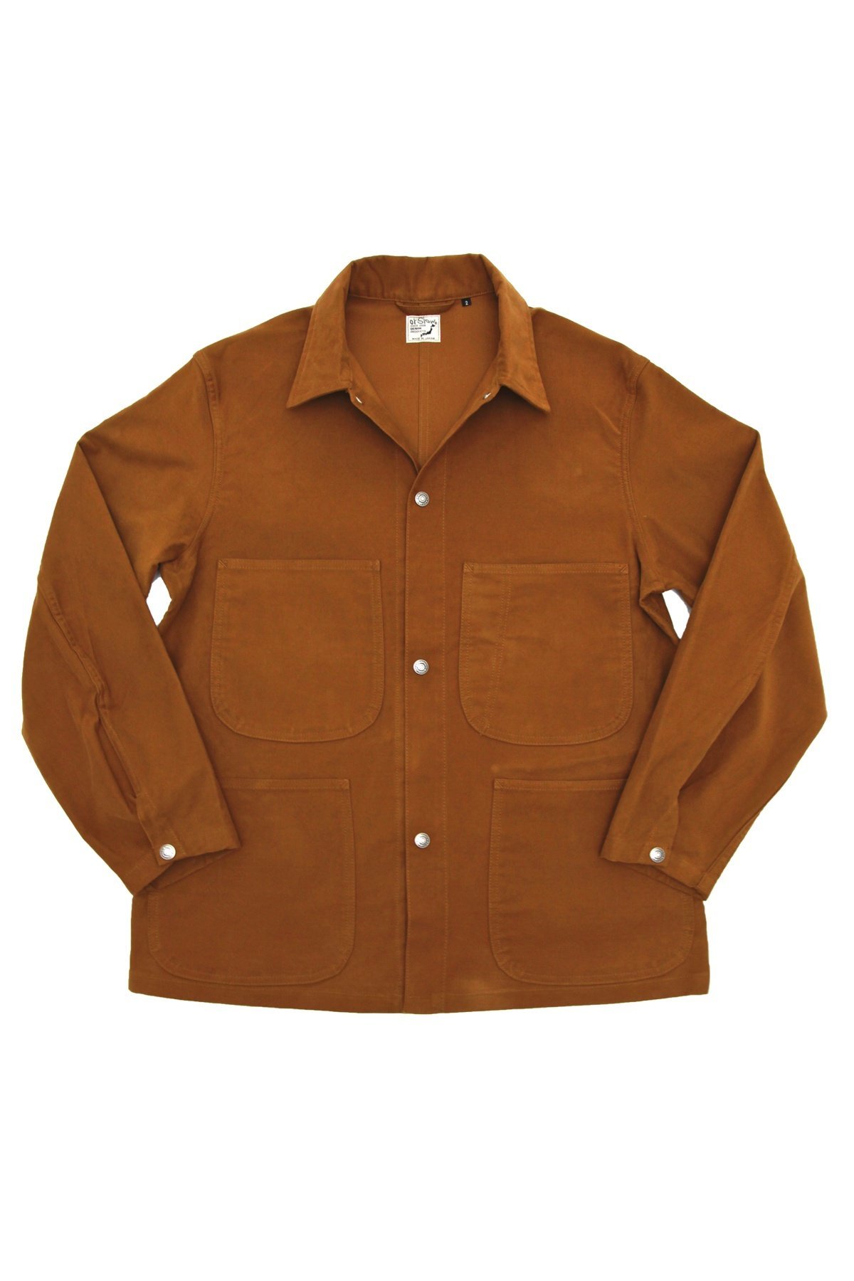 Orslow Utility Jacket Camel Moleskin Garmentory